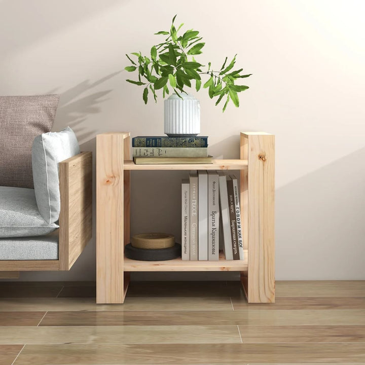 Bibliotecă/Separator Cameră, 60X35X57 Cm, Lemn Masiv Pin