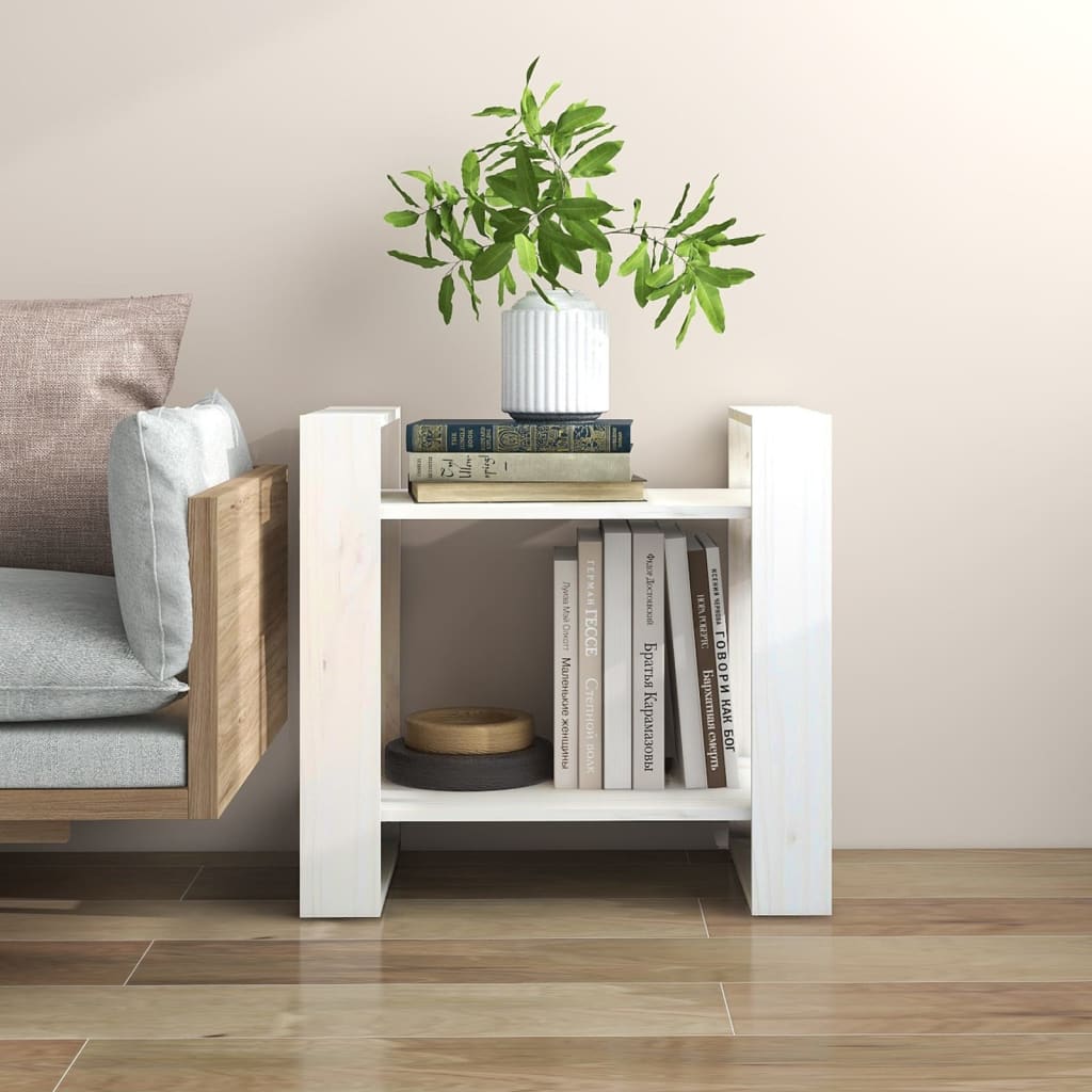 Bibliotecă/Separator Cameră, 60X35X57 Cm, Lemn Masiv Pin