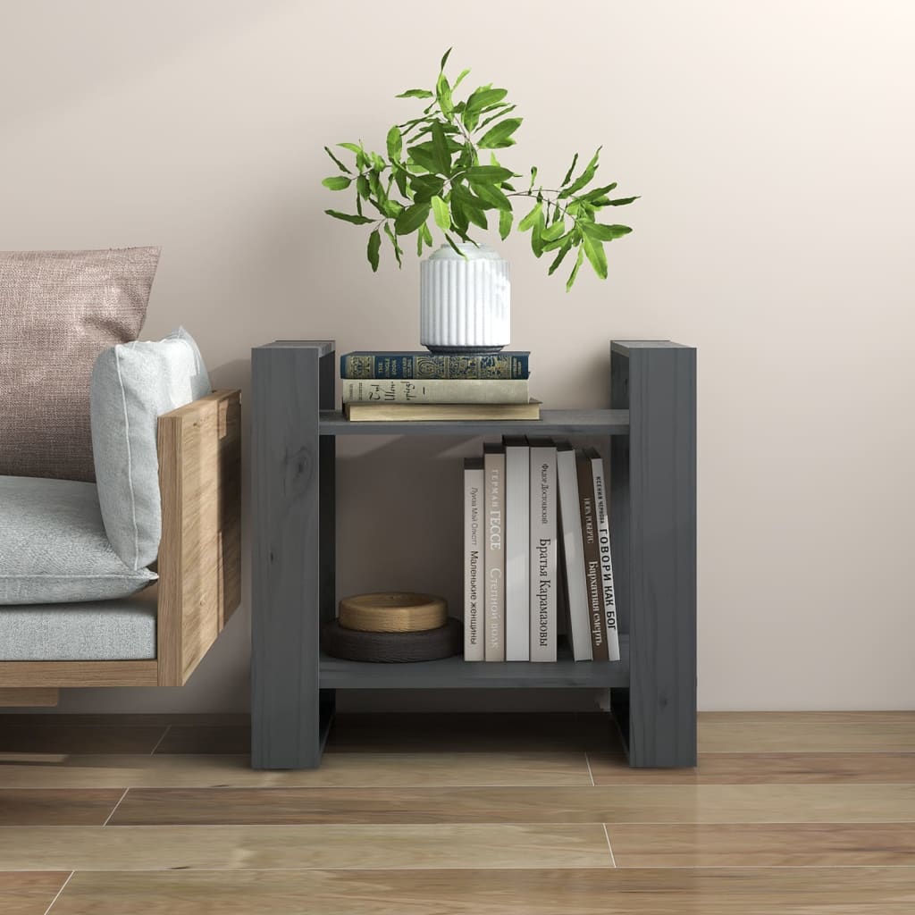 Bibliotecă/Separator Cameră, 60X35X57 Cm, Lemn Masiv Pin
