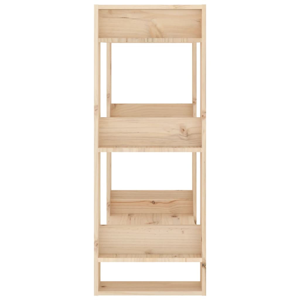 Bibliotecă/Separator Cameră, 60X35X91 Cm, Lemn Masiv Pin