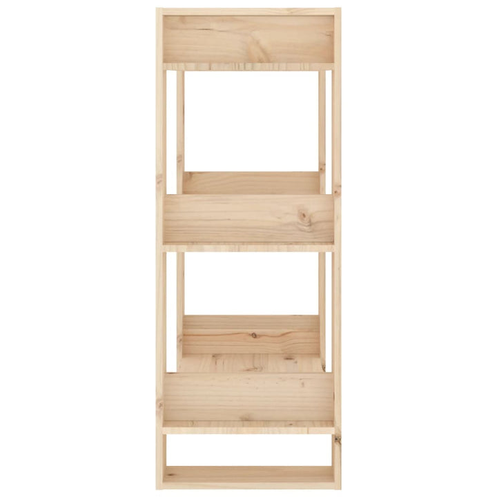 Bibliotecă/Separator Cameră, 60X35X91 Cm, Lemn Masiv Pin