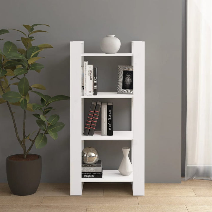Bibliotecă/Separator Cameră,, 60X35X125 Cm, Lemn Masiv Pin
