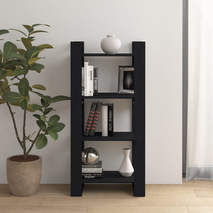 Bibliotecă/Separator Cameră,, 60X35X125 Cm, Lemn Masiv Pin