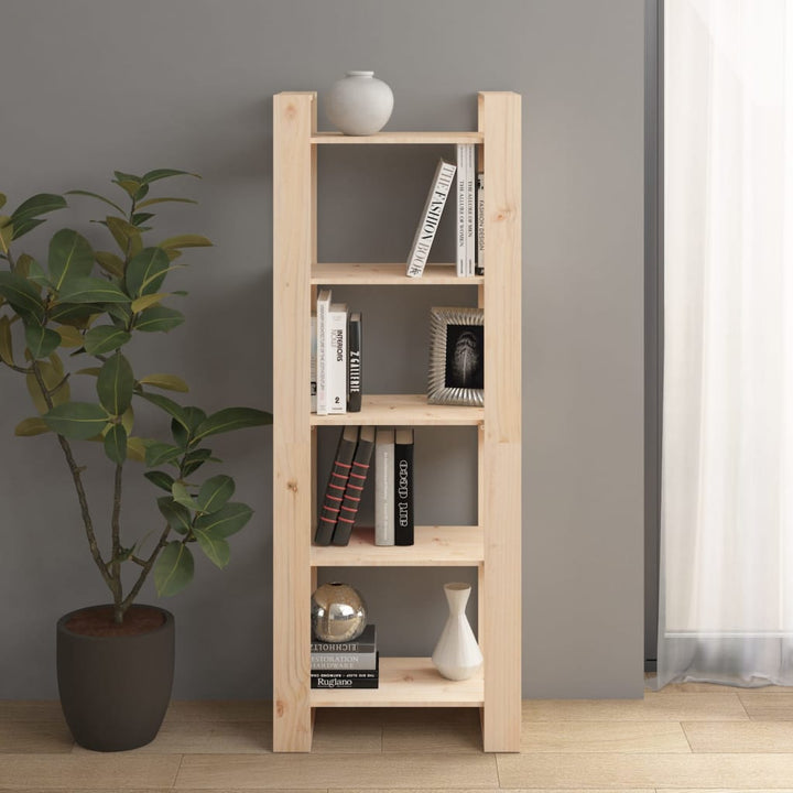 Bibliotecă/Separator Cameră, , 60X35X160 Cm, Lemn Masiv
