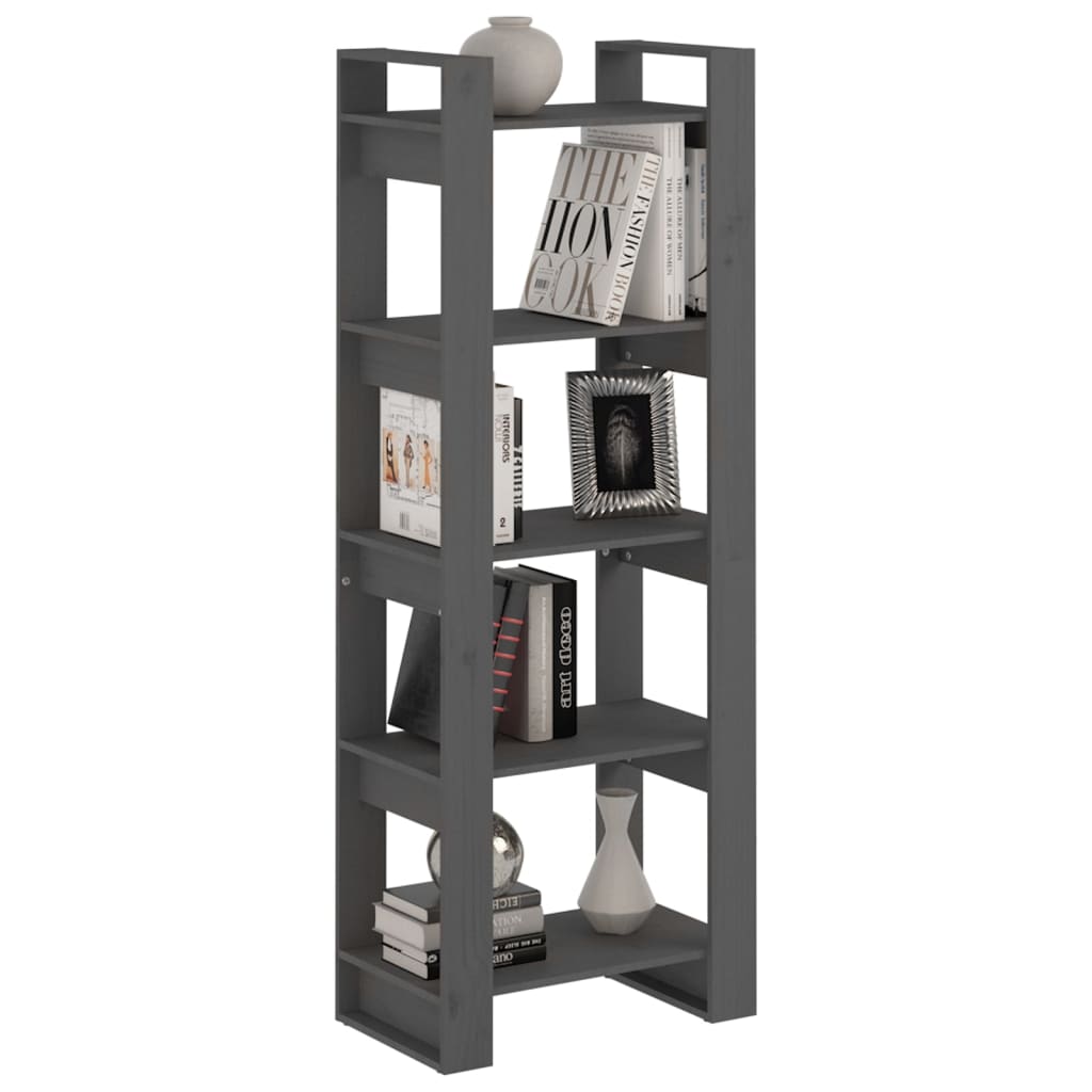 Bibliotecă/Separator Cameră, , 60X35X160 Cm, Lemn Masiv