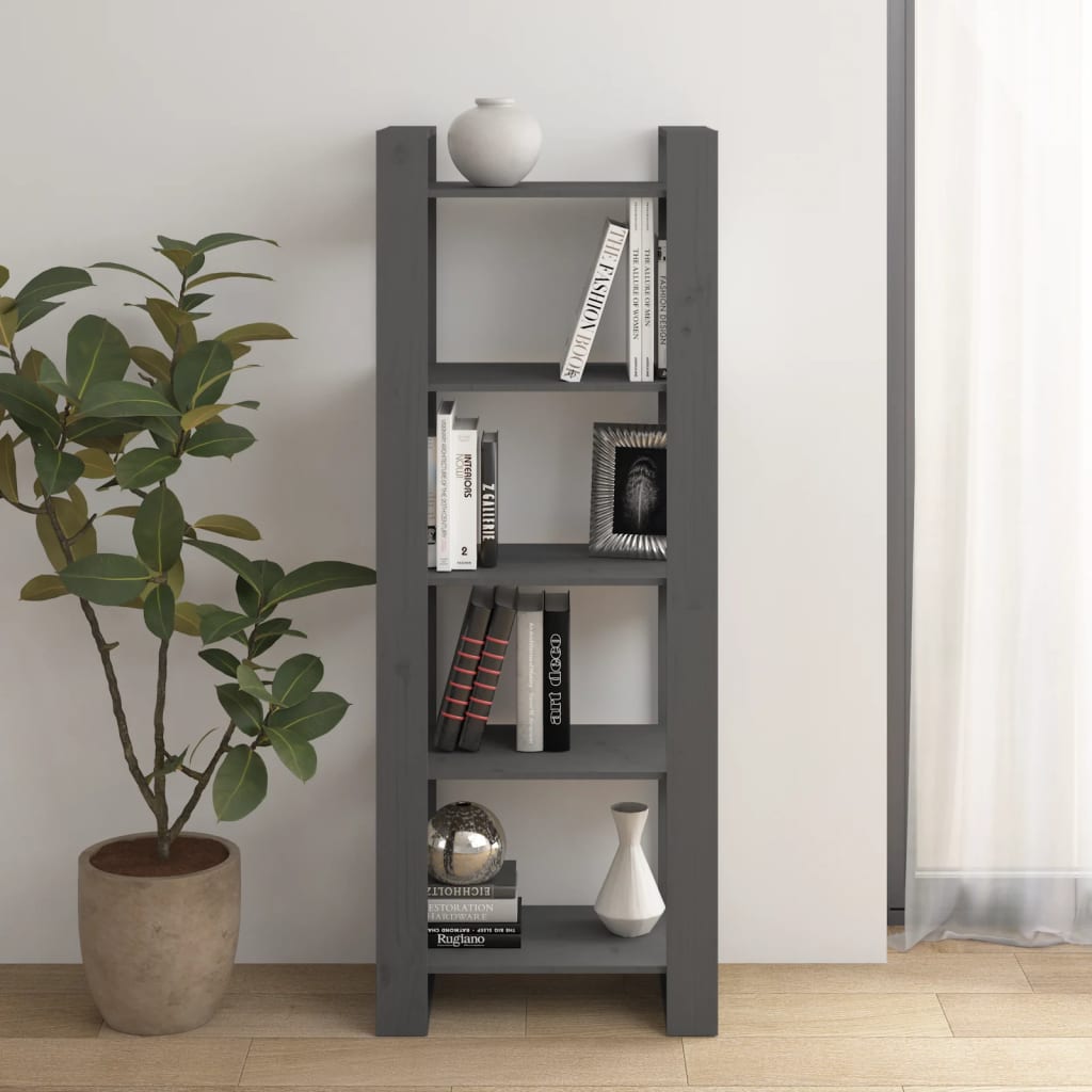 Bibliotecă/Separator Cameră, , 60X35X160 Cm, Lemn Masiv