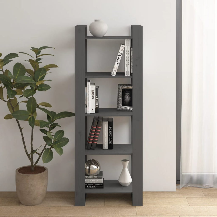 Bibliotecă/Separator Cameră, , 60X35X160 Cm, Lemn Masiv