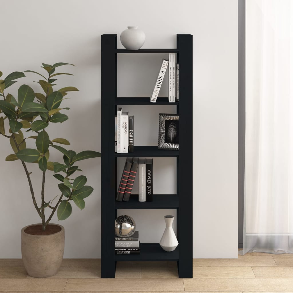 Bibliotecă/Separator Cameră, , 60X35X160 Cm, Lemn Masiv