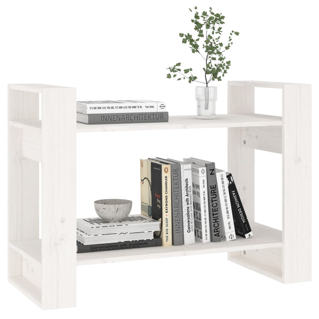 Bibliotecă/Separator Cameră, , 80X35X56,5 Cm, Lemn Masiv Pin