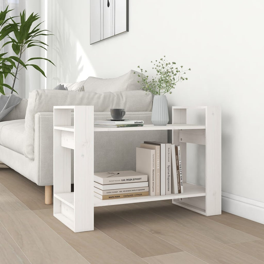 Bibliotecă/Separator Cameră, , 80X35X56,5 Cm, Lemn Masiv Pin