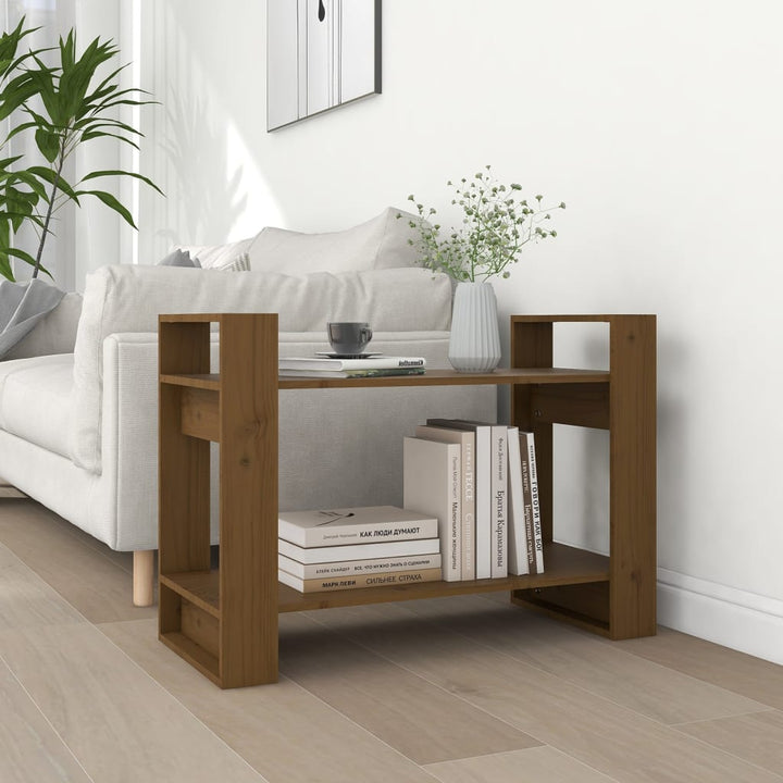 Bibliotecă/Separator Cameră, , 80X35X56,5 Cm, Lemn Masiv Pin