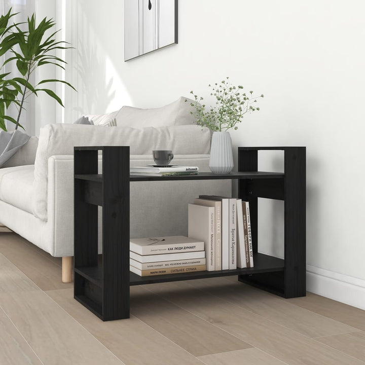 Bibliotecă/Separator Cameră, , 80X35X56,5 Cm, Lemn Masiv Pin