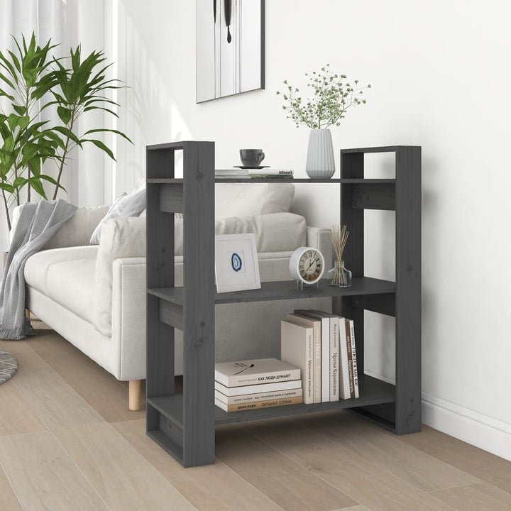 Bibliotecă/Separator Cameră, , 80X35X91 Cm, Lemn Pin
