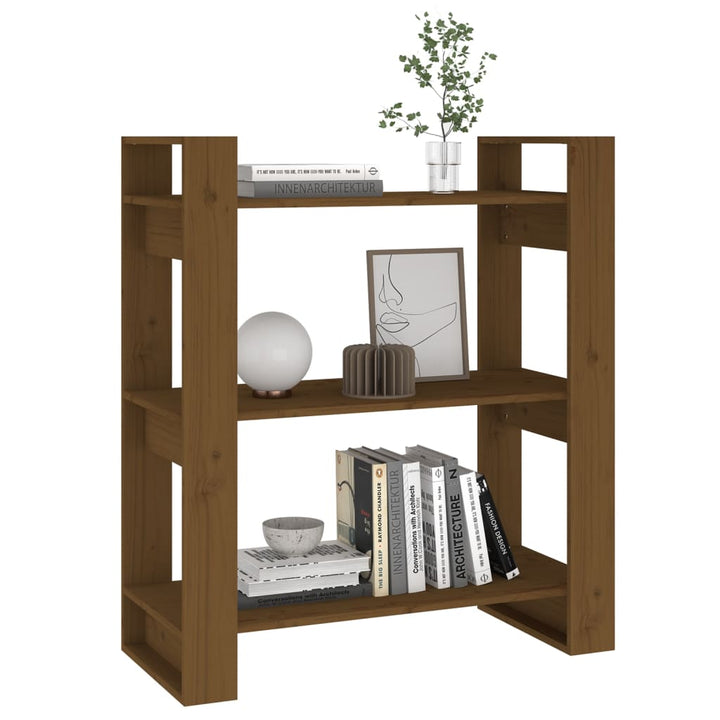 Bibliotecă/Separator Cameră, , 80X35X91 Cm, Lemn Pin
