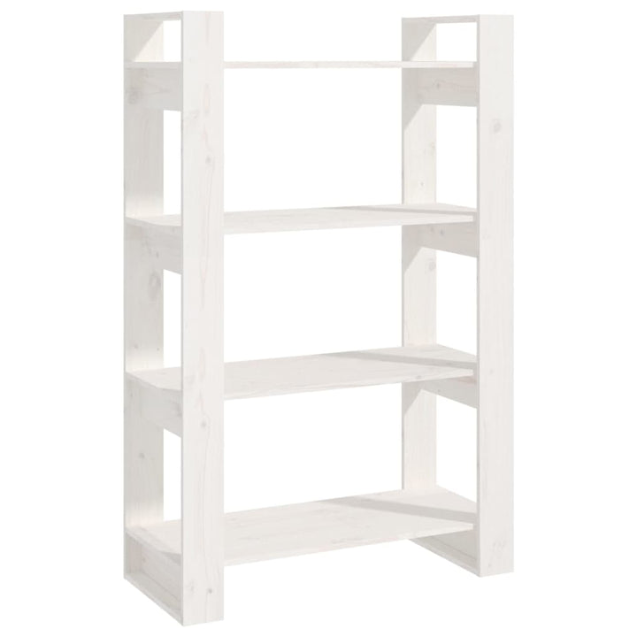 Bibliotecă/Separator Cameră, , 80X35X125 Cm, Lemn Masiv Pin