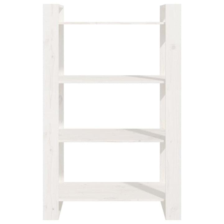 Bibliotecă/Separator Cameră, , 80X35X125 Cm, Lemn Masiv Pin