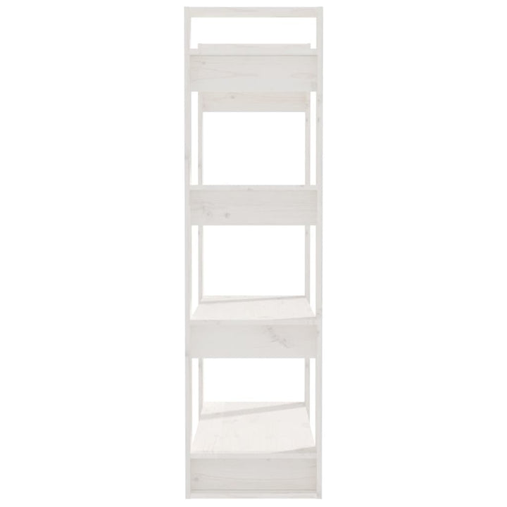 Bibliotecă/Separator Cameră, , 80X35X125 Cm, Lemn Masiv Pin
