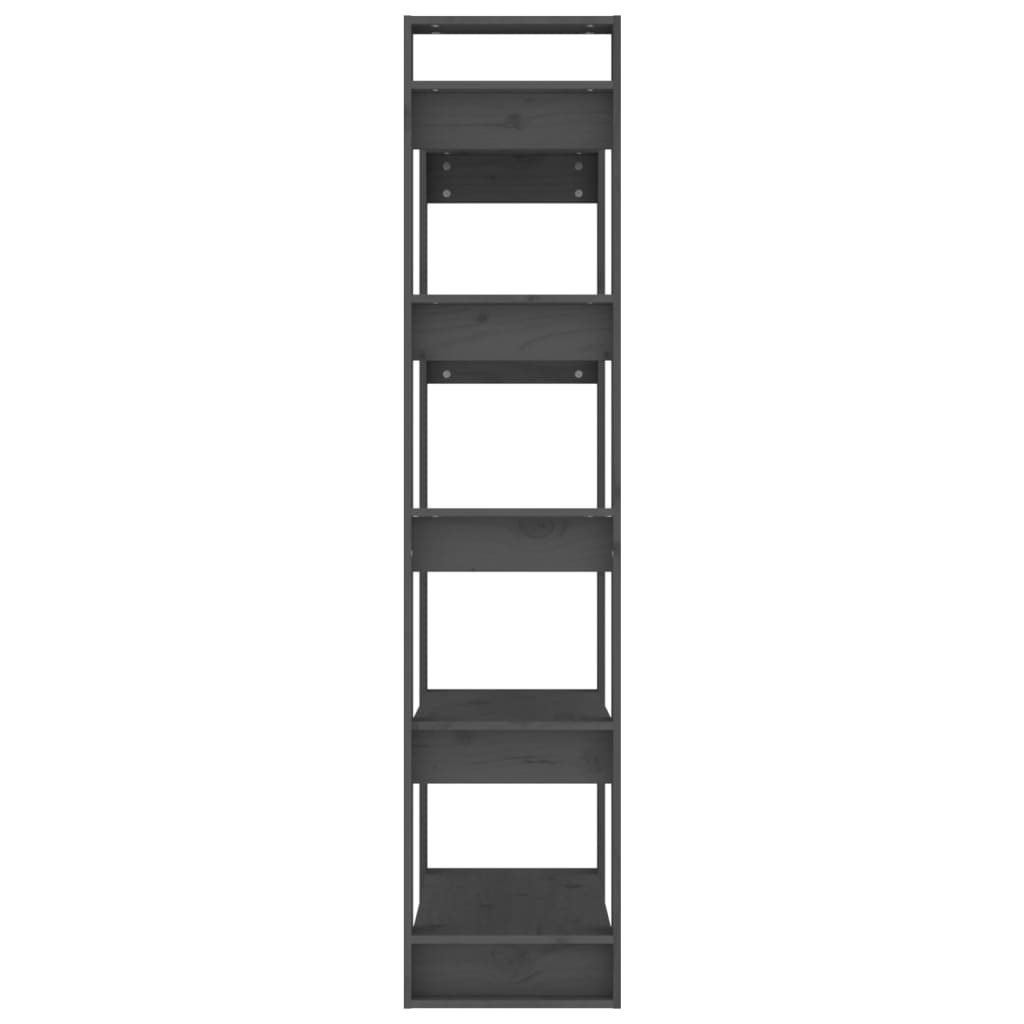 Bibliotecă/Separator Cameră, , 80X35X160 Cm, Lemn Masiv Pin