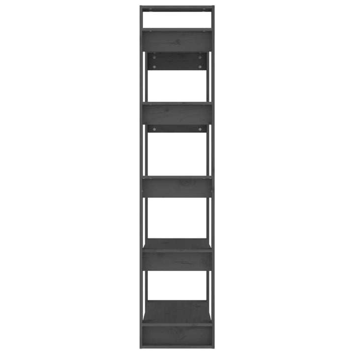 Bibliotecă/Separator Cameră, , 80X35X160 Cm, Lemn Masiv Pin