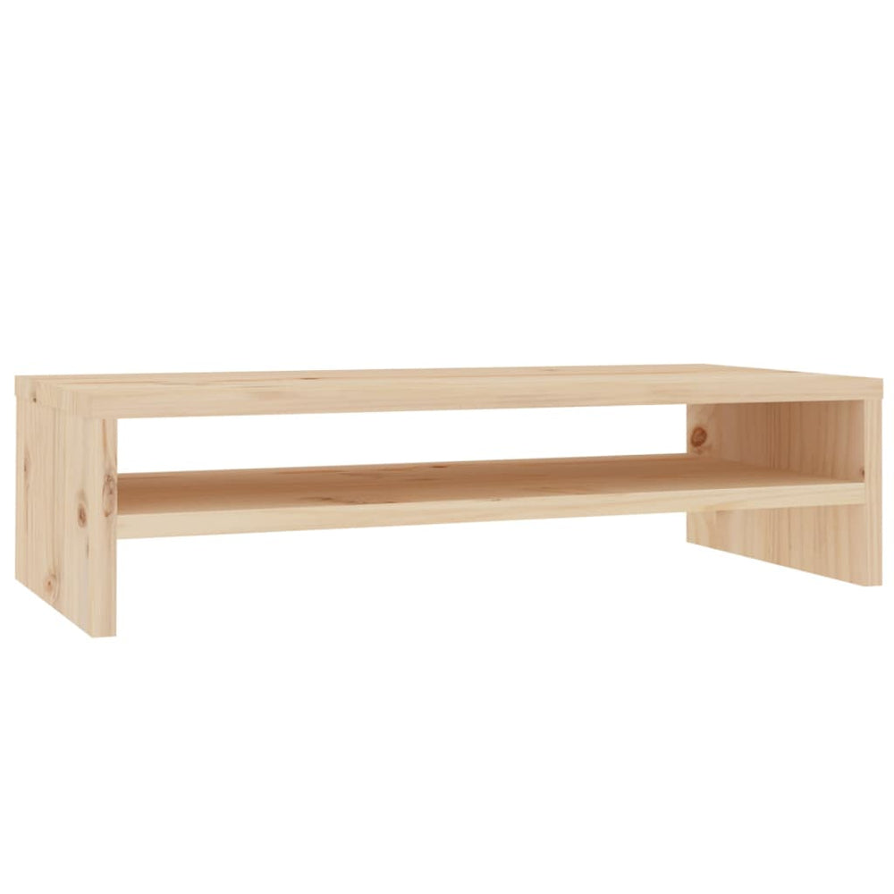 Stand Pentru Monitor, 50X24X13 Cm, Lemn Masiv De Pin