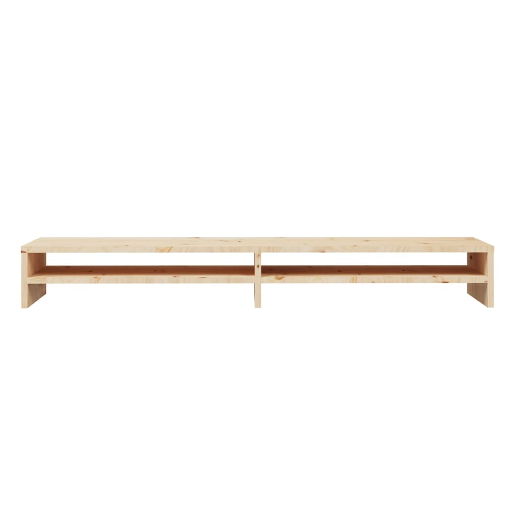 Stand Pentru Monitor, 100X24X13 Cm, Lemn Masiv De Pin