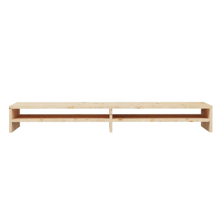 Stand Pentru Monitor, 100X24X13 Cm, Lemn Masiv De Pin