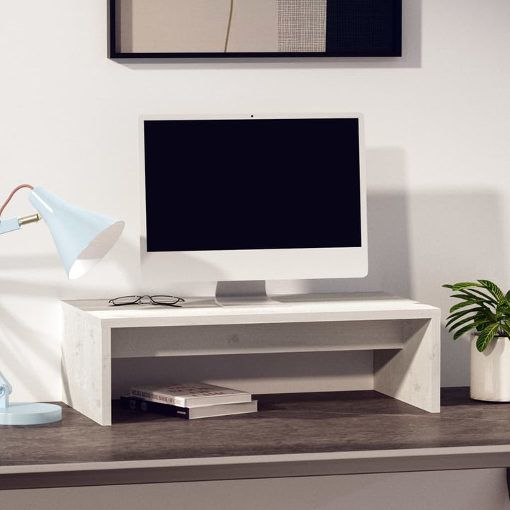 Suport Pentru Monitor, , 50X27X15 Cm, Lemn Masiv Pin