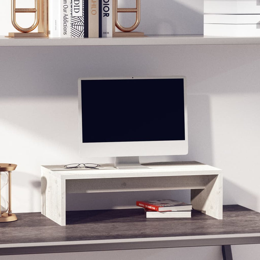 Suport Pentru Monitor, , 50X27X15 Cm, Lemn Masiv Pin