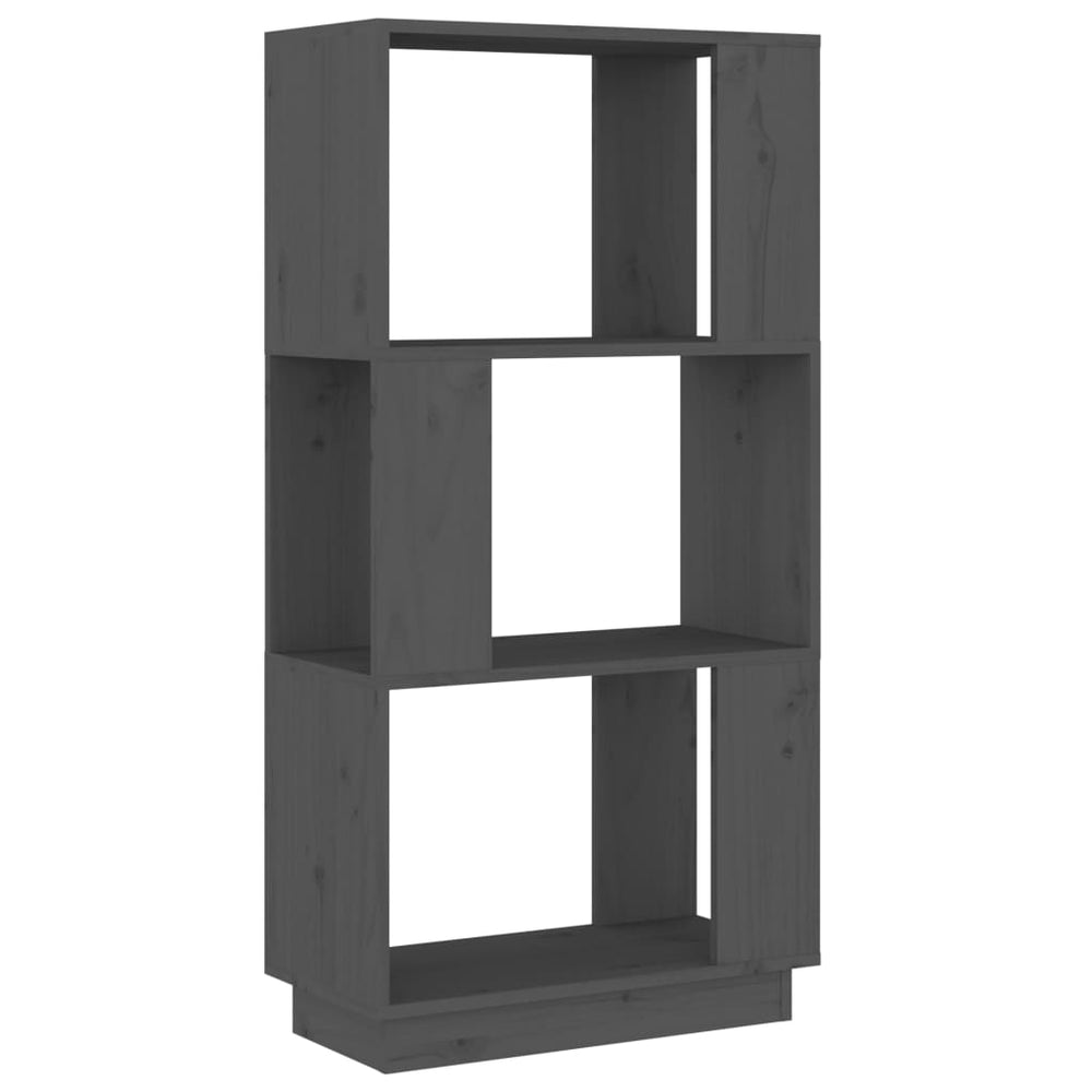 Bibliotecă/Separator Cameră, , 51X25X101 Cm Lemn Masiv Pin