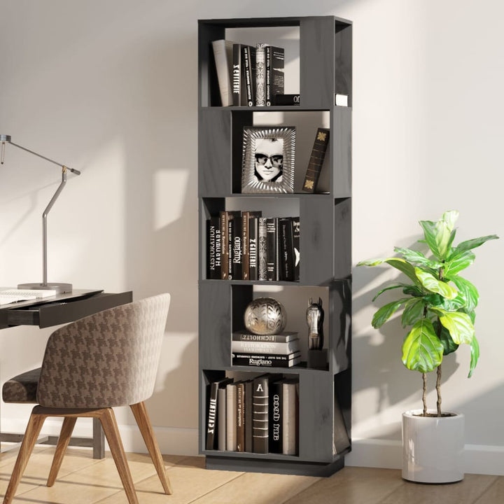 Bibliotecă/Separator Cameră, , 51X25X163,5 Cm Lemn Masiv Pin