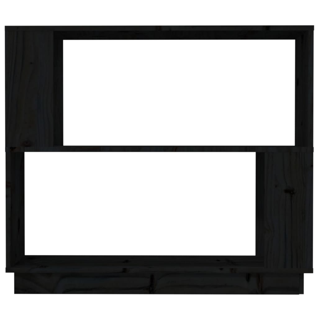Bibliotecă/Separator Cameră, , 80X25X70 Cm, Lemn Masiv Pin