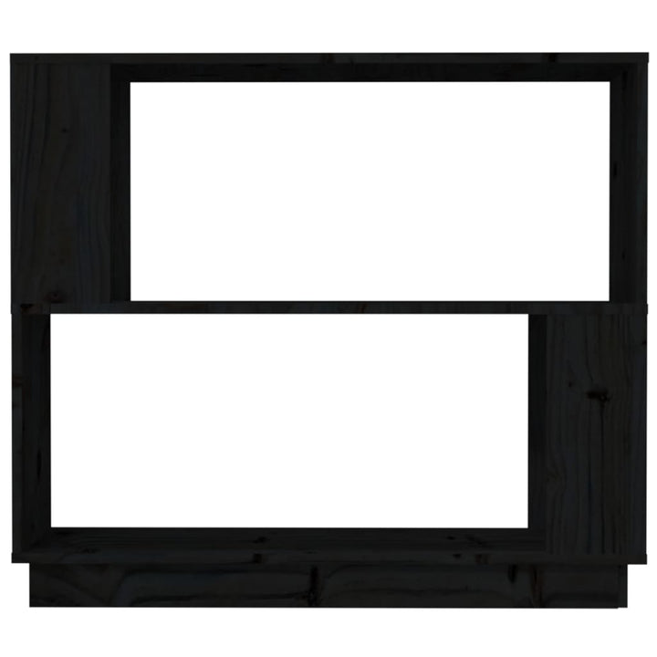 Bibliotecă/Separator Cameră, , 80X25X70 Cm, Lemn Masiv Pin