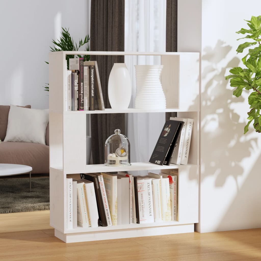 Bibliotecă/Separator Cameră, , 80X25X101 Cm, Lemn