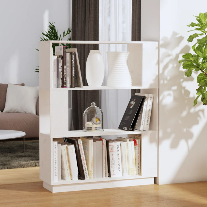 Bibliotecă/Separator Cameră, , 80X25X101 Cm, Lemn