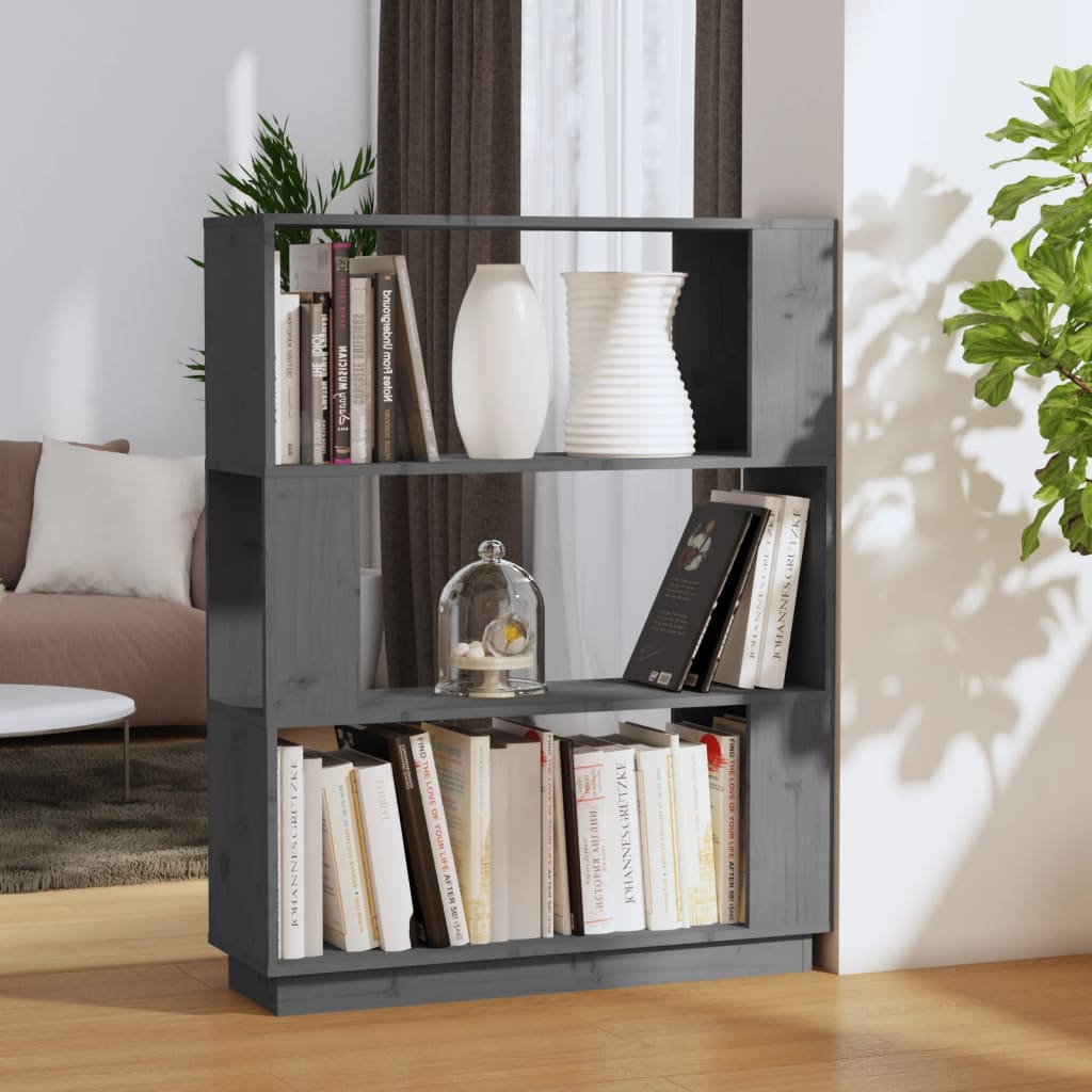 Bibliotecă/Separator Cameră, , 80X25X101 Cm, Lemn