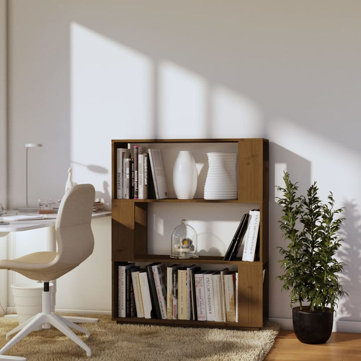Bibliotecă/Separator Cameră, , 80X25X101 Cm, Lemn