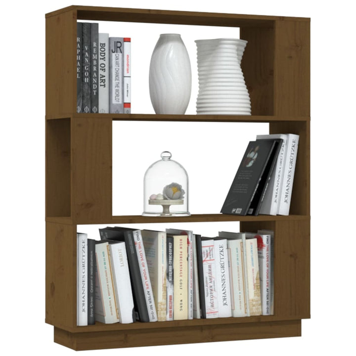Bibliotecă/Separator Cameră, , 80X25X101 Cm, Lemn