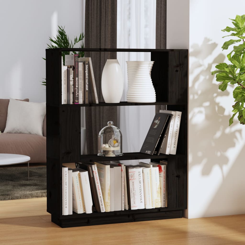 Bibliotecă/Separator Cameră, , 80X25X101 Cm, Lemn