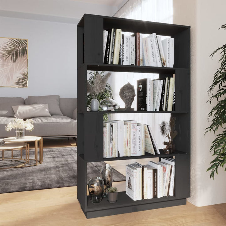 Bibliotecă/Separator Cameră , 80X25X132 Cm Lemn Pin