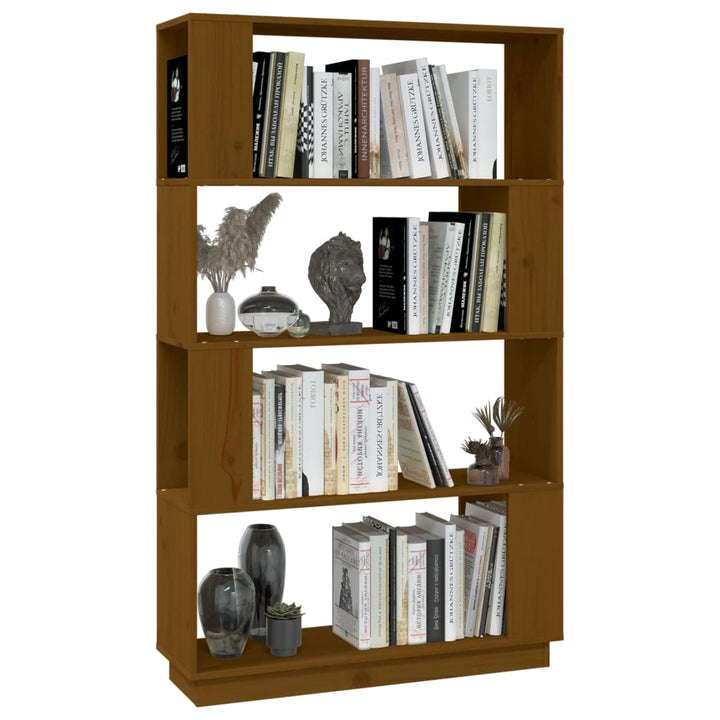 Bibliotecă/Separator Cameră , 80X25X132 Cm Lemn Pin