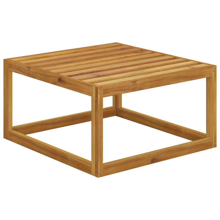 Set Mobilier De Grădină Cu Perne, 5 Piese, Lemn Masiv De Acacia