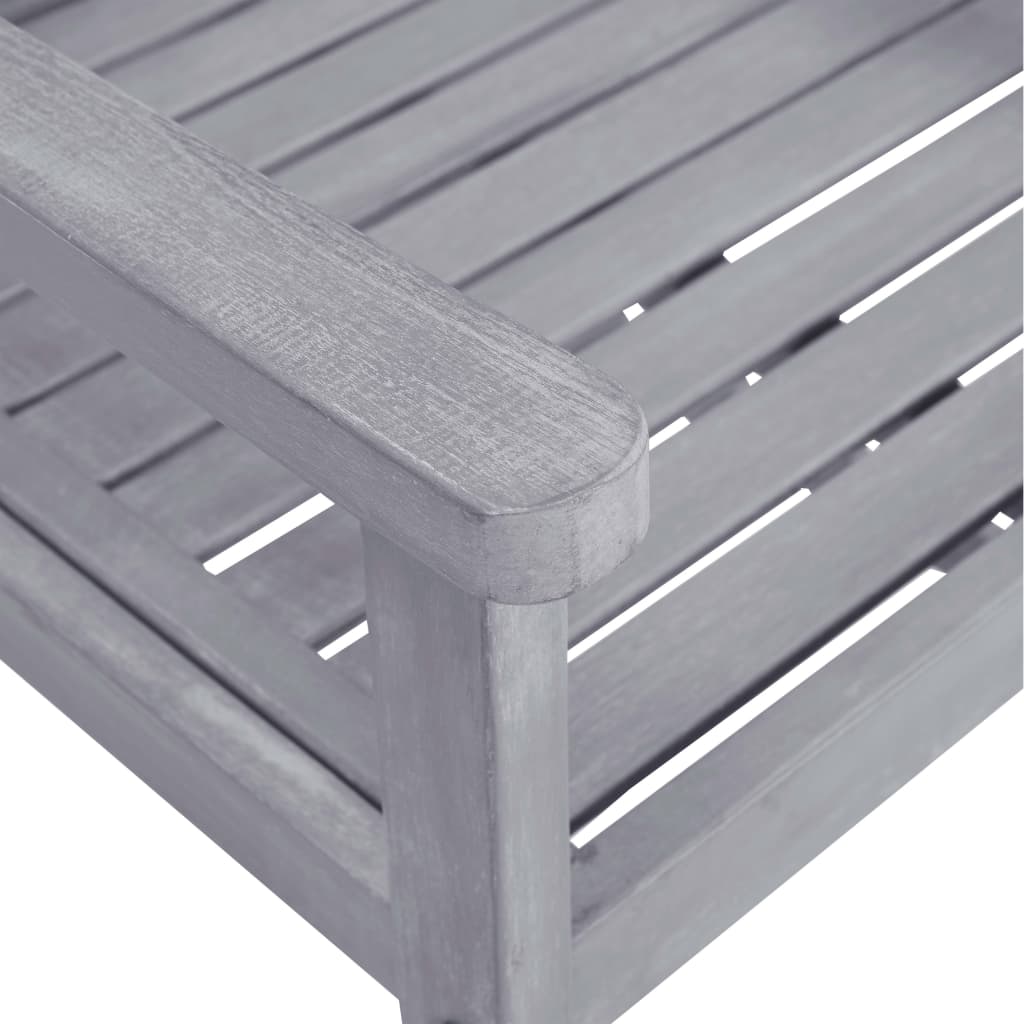 Set Mobilier De Grădină, 9 Piese, Lemn Masiv De Acacia
