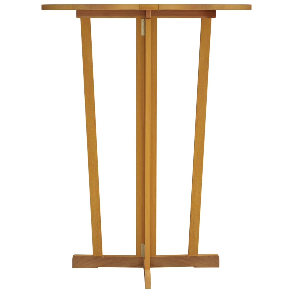 Masă De Bar Pliabilă, 90X65X105 Cm, Lemn Masiv De Tec