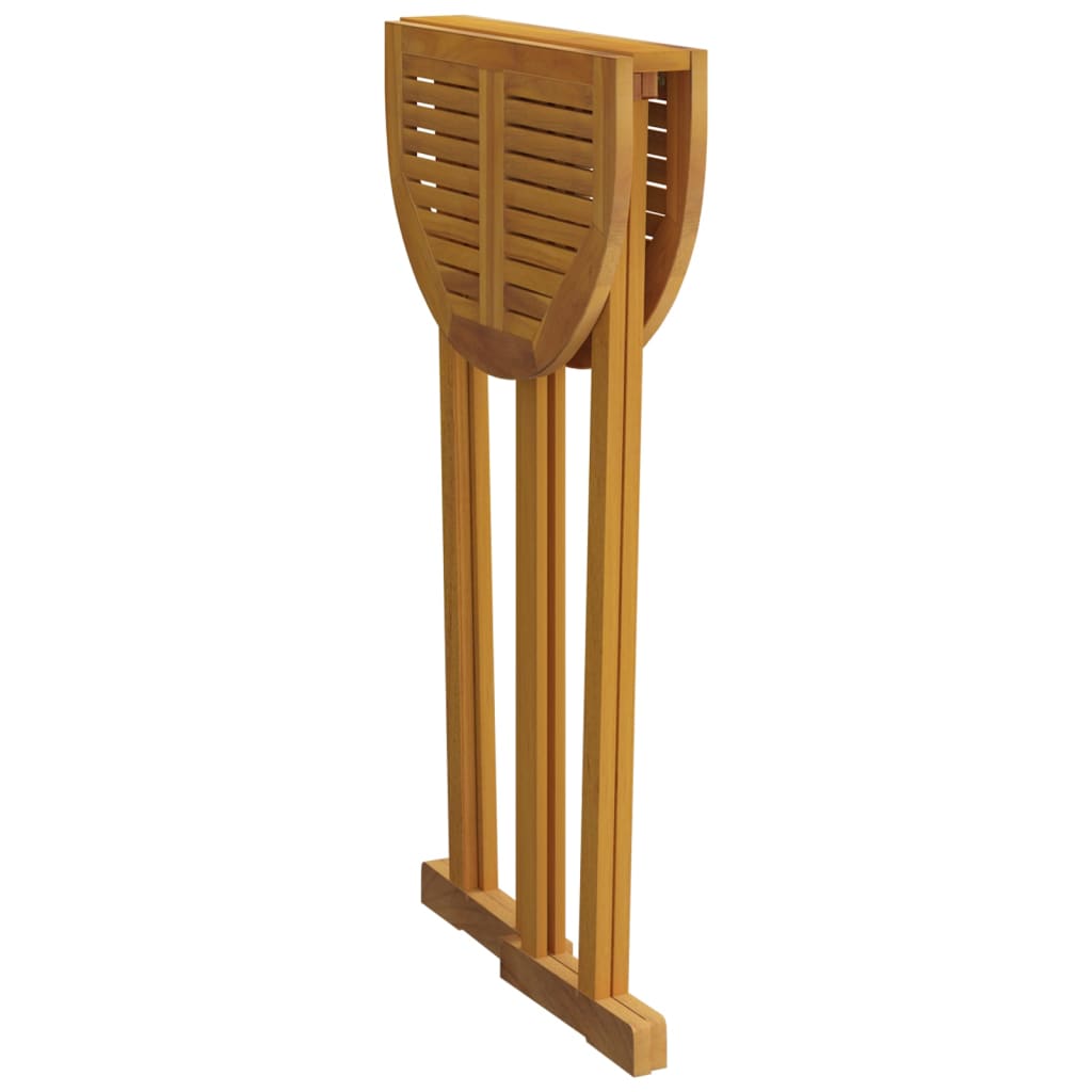 Masă De Bar Pliabilă, 90X65X105 Cm, Lemn Masiv De Tec