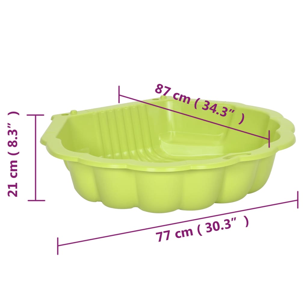Gropi De Nisip, 2 Buc., , 77X87X21 Cm, Plastic