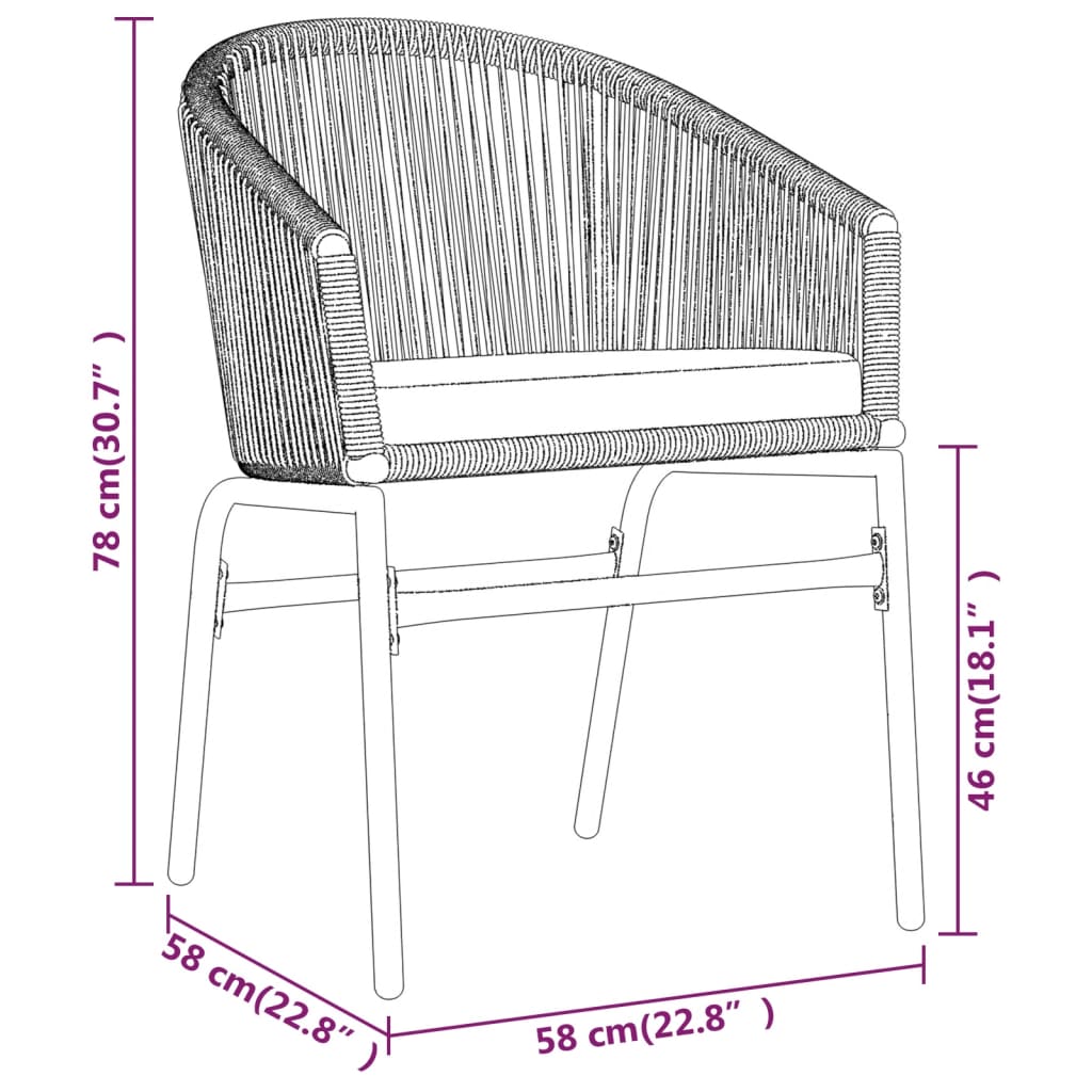 Set Mobilier De Grădină, 5 Piese,