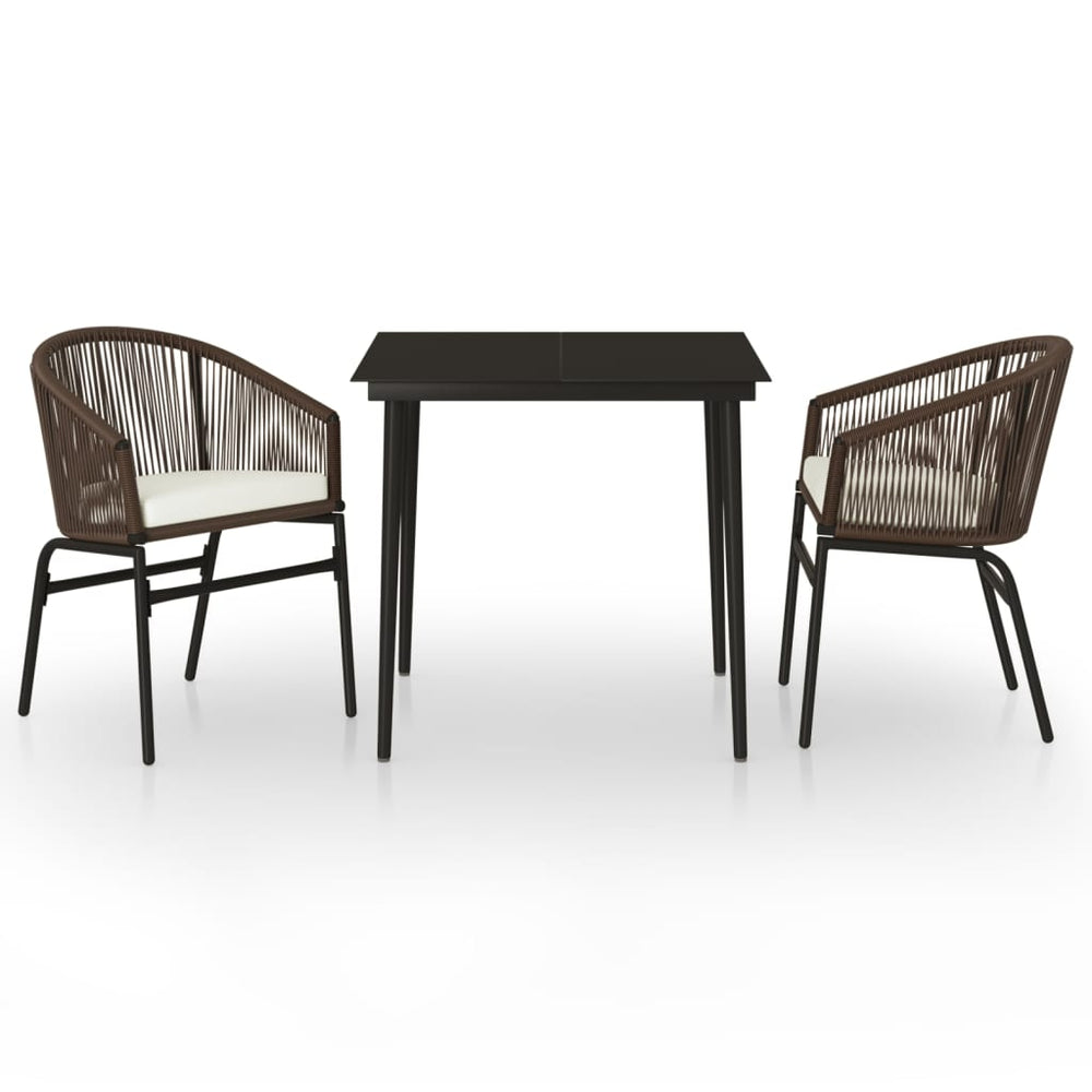 Set De Mobilier Pentru Grădină, 3 Piese,