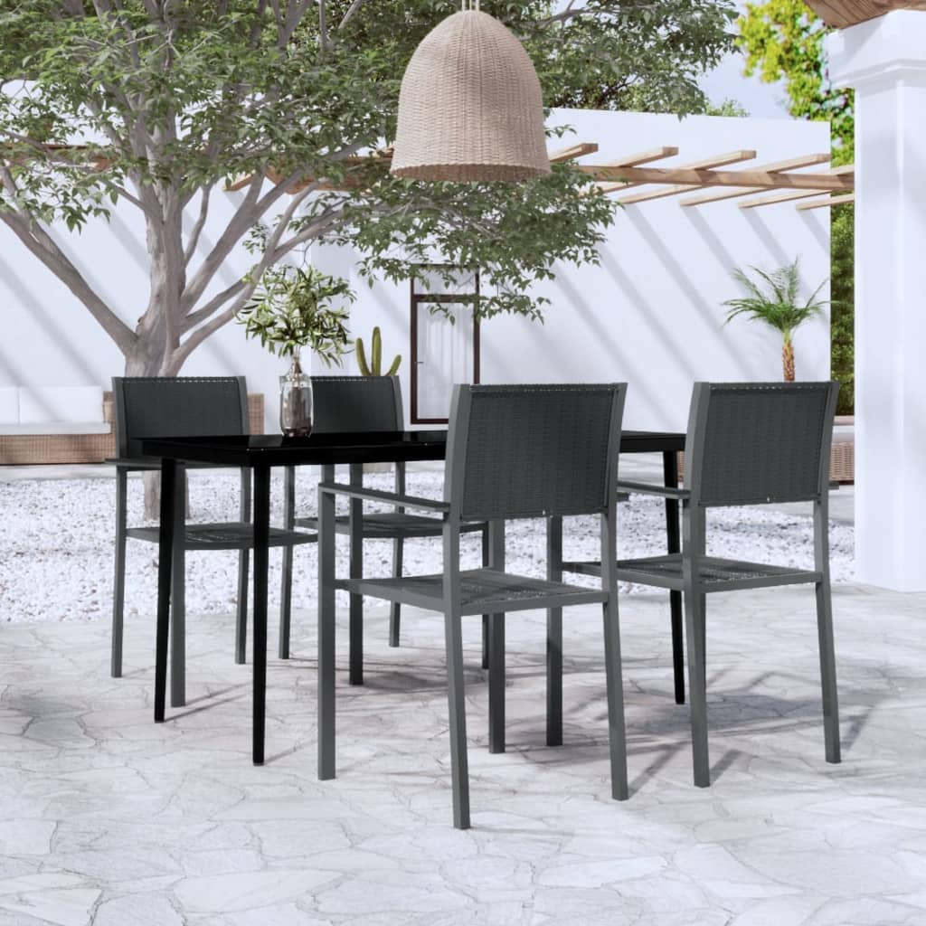 Set De Servit Masa Pentru Grădină, 5 Piese,