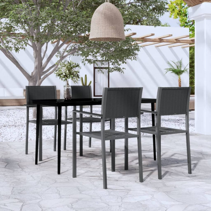 Set De Servit Masa Pentru Grădină, 5 Piese,
