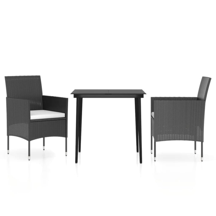 Set Mobilier De Grădină Cu Perne, 3 Piese,